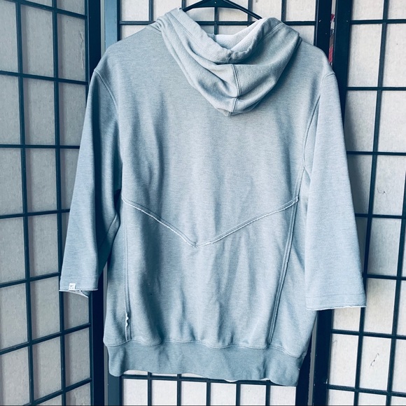 nike baseball short sleeve hoodie